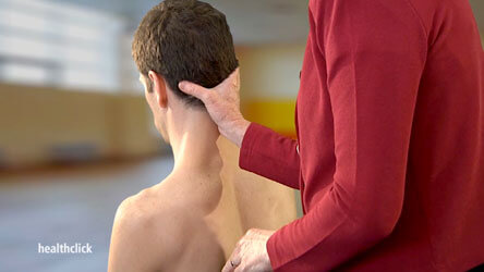 Post operative manual therapy of the cervical spine