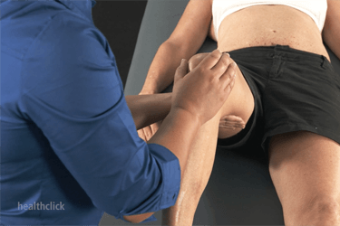 Demonstration of Lymphedema Massage techniques
